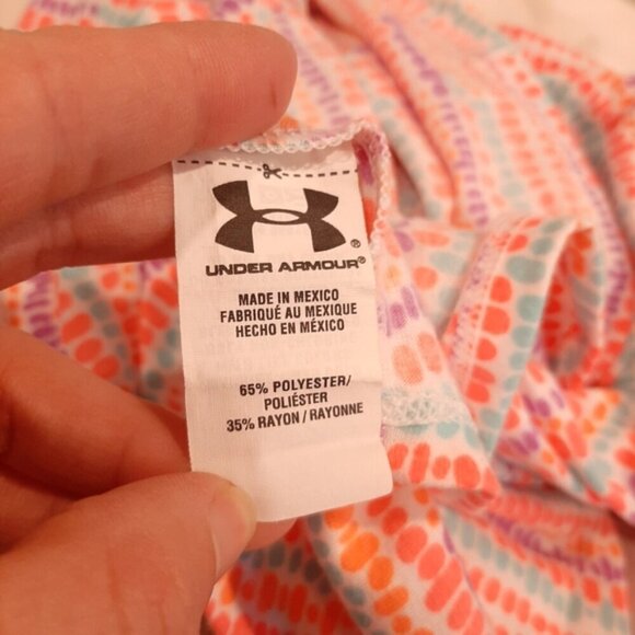 3/$20 UNDER ARMOUR Heat Gear Tank Top Racerback Pocket Semi Fitted Multicolored - Picture 11 of 11